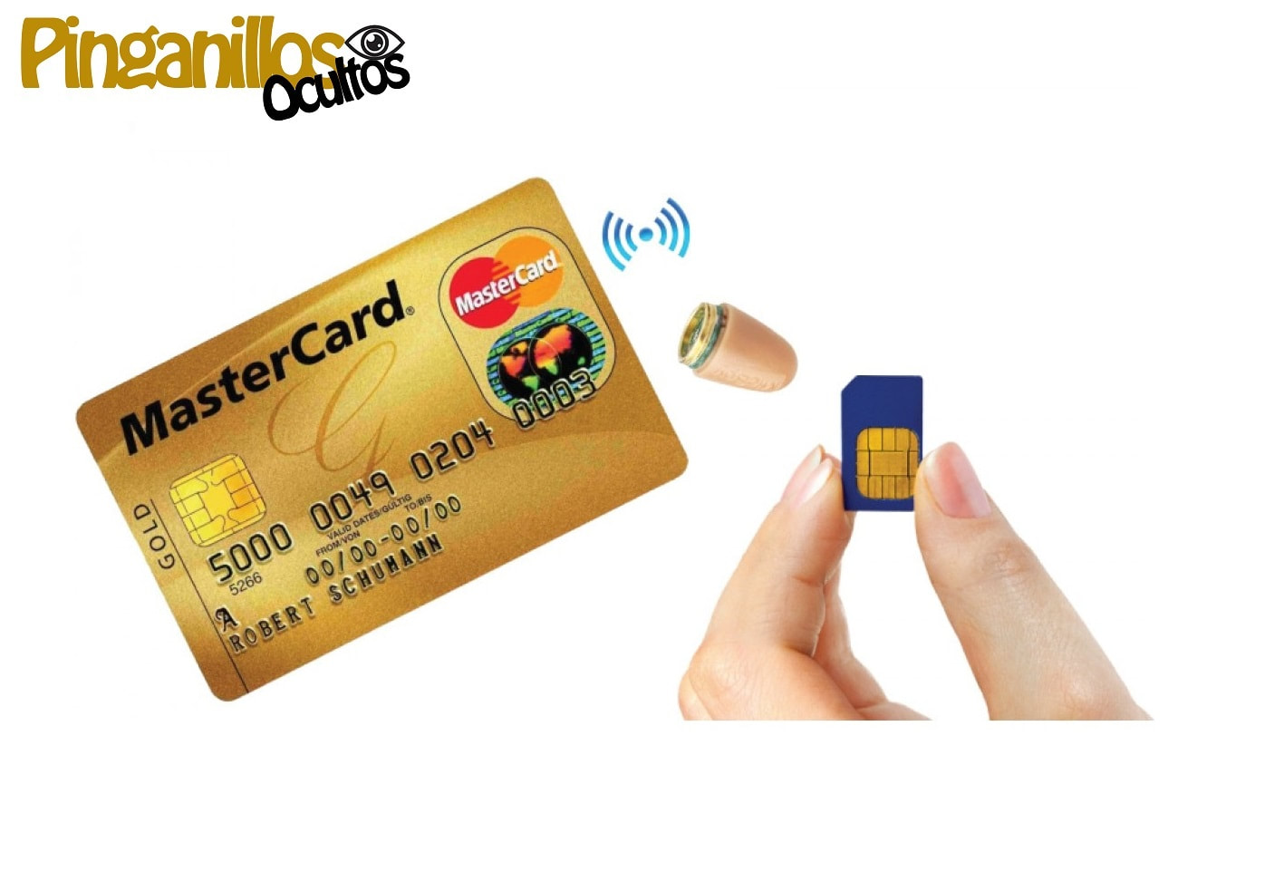 Pinganillo (a elegir) + Tarjeta de crédito teléfono móvil GSM